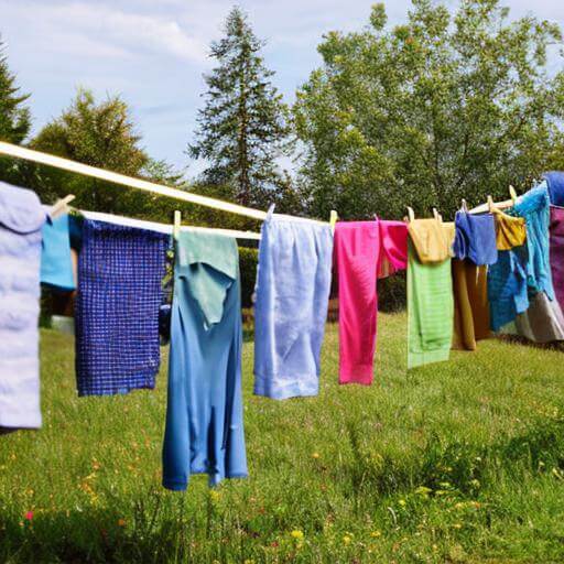 clothes lines to dry clothes
