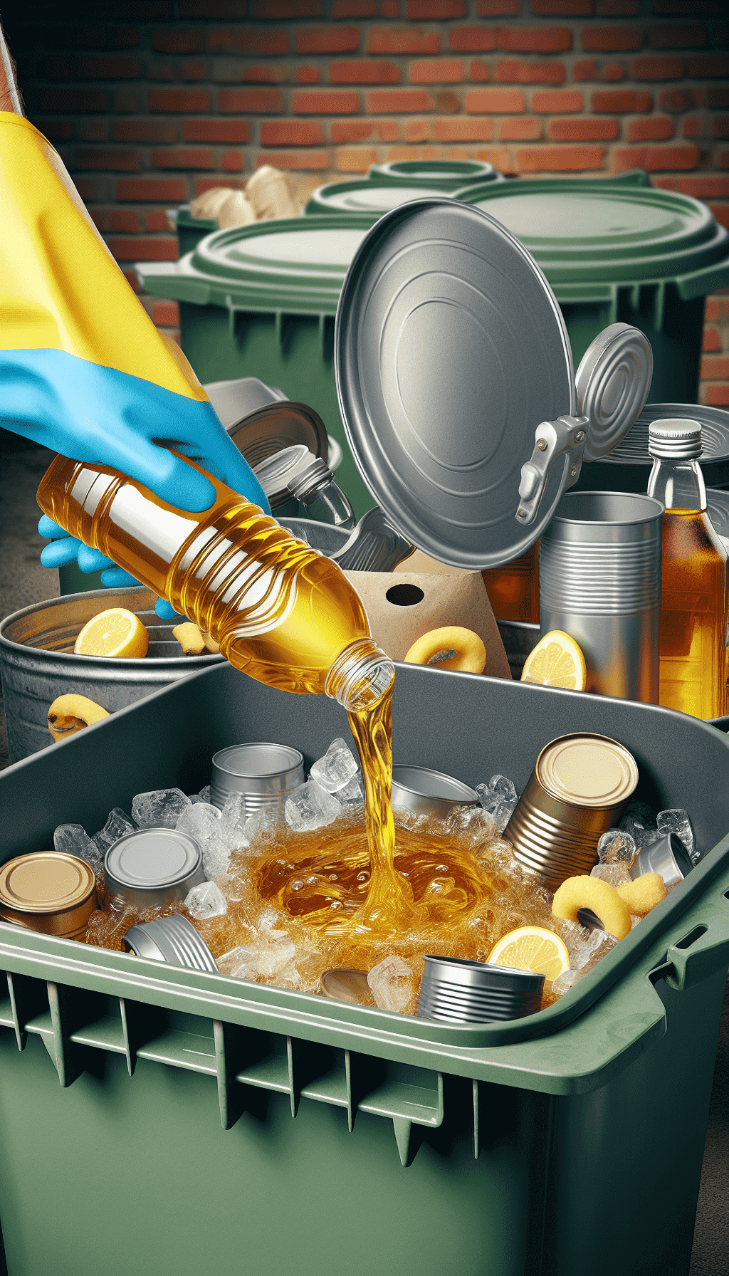 how to solidify cooking oil for disposal