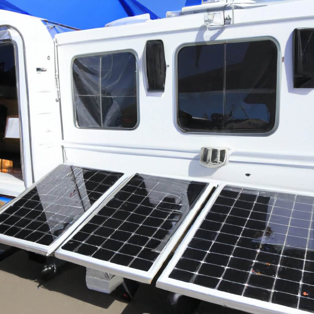 how many solar panels for RV