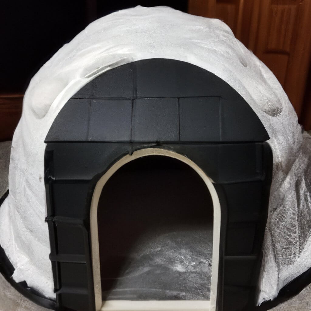 how to insulate igloo dog house