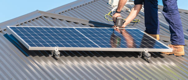 installing solar panels on metal roof
