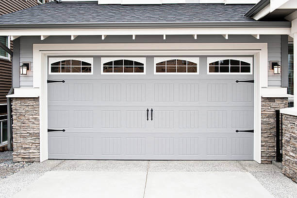 insulate garage door with windows