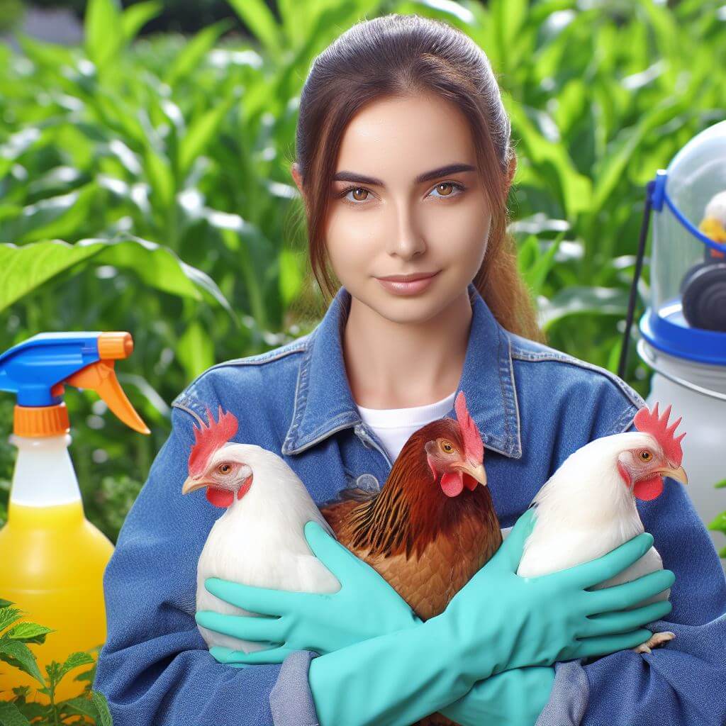 protecting chickens from herbicides and pesticides