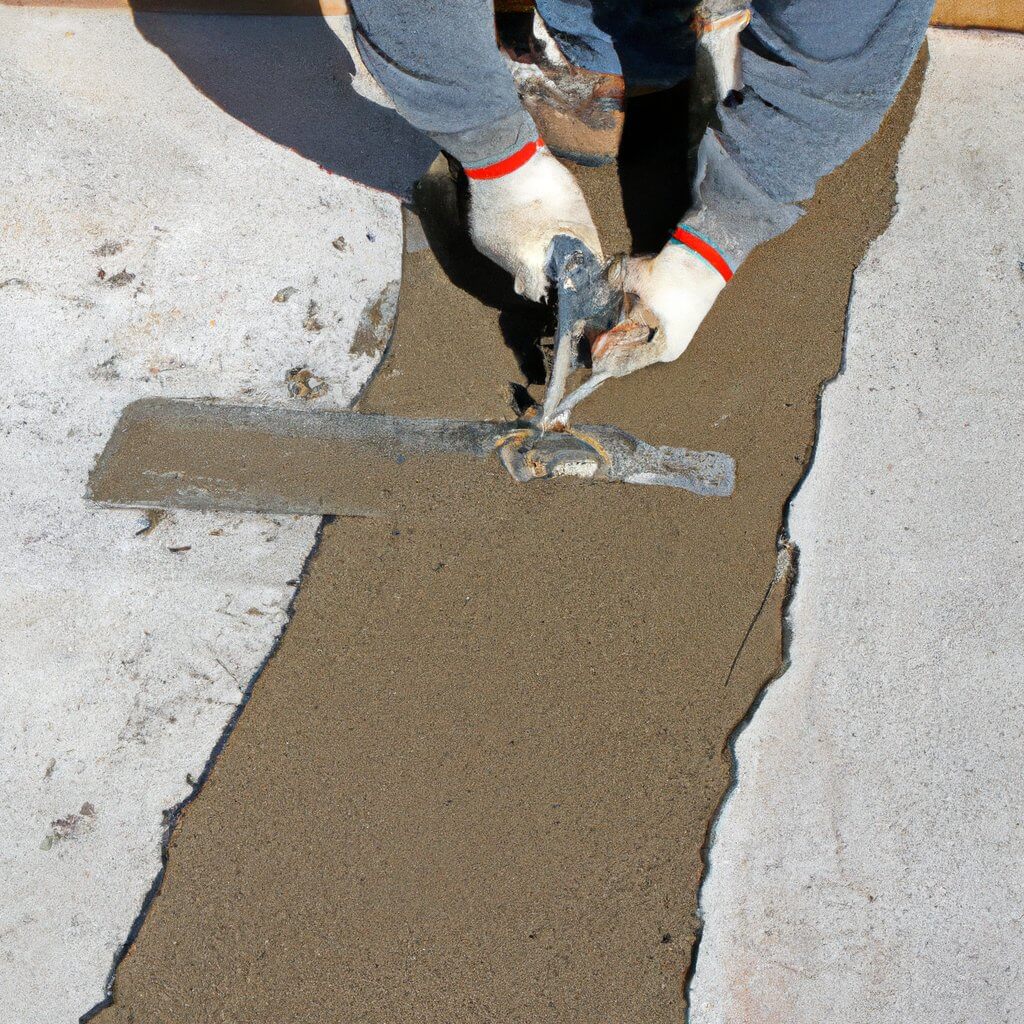 sealing a concrete slab
