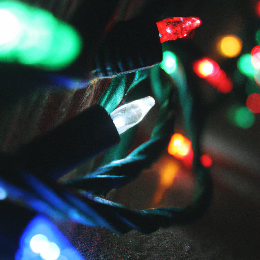 string of christmas light